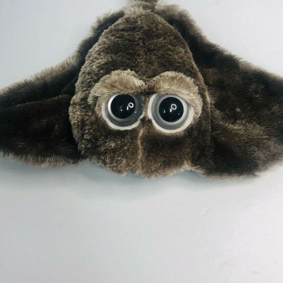 vtg 1994 the petting zoo sting ray manta ray gray silver fur 13 inch plush - Picture 10 of 11